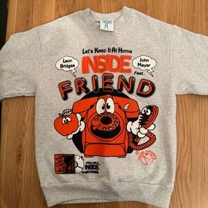 Online Ceramics Sweatshirt John Mayer Inside Friend Crewneck Sweatshirt